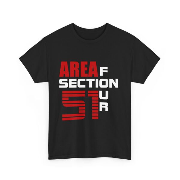 AREA 51 SECTION 4Unisex Heavy Cotton Tee - Image 27