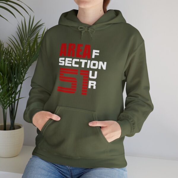 AREA 51 SECTION 4 Unisex Heavy Blend™ Hooded Sweatshirt - Image 45