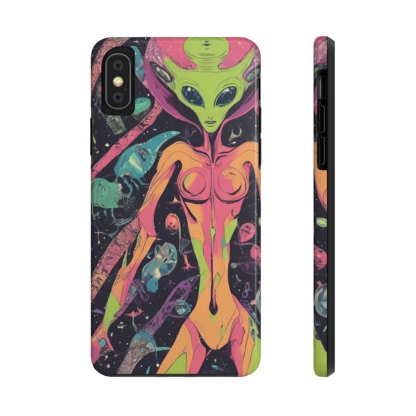 Tough Phone Cases I Want To Believe Alien UPA UFO Greys Roswell Sexy female Alien - Image 8