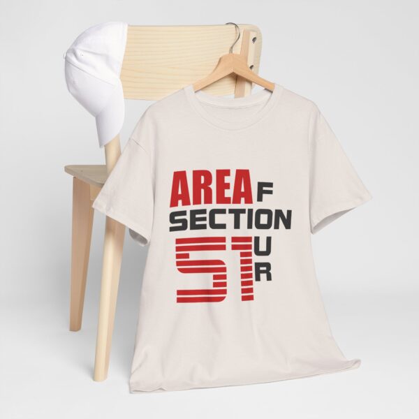 AREA 51 SECTION 4Unisex Heavy Cotton Tee - Image 40