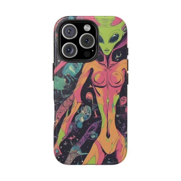 Tough Phone Cases I Want To Believe Alien UPA UFO Greys Roswell Sexy female Alien - Image 96