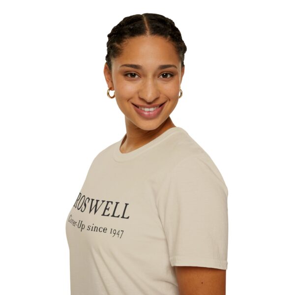 Roswell - Cover up since 1947 - Unisex Softstyle T-Shirt - Image 24