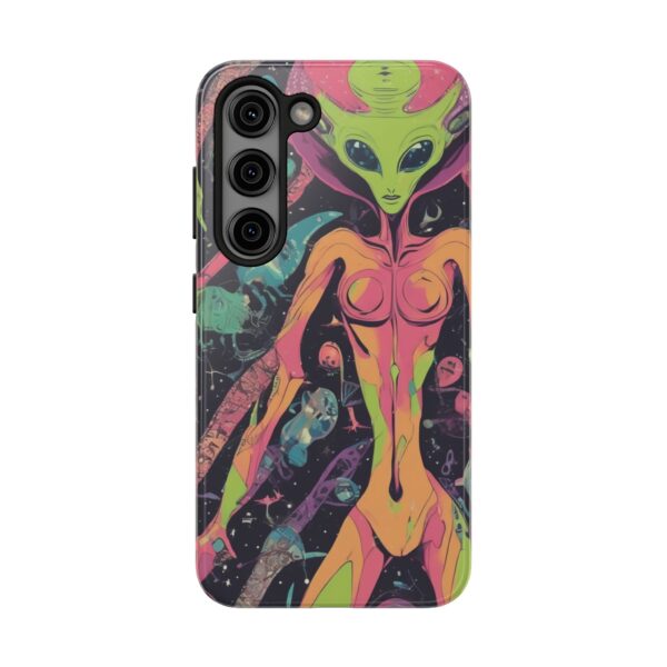 Tough Phone Cases I Want To Believe Alien UPA UFO Greys Roswell Sexy female Alien - Image 84