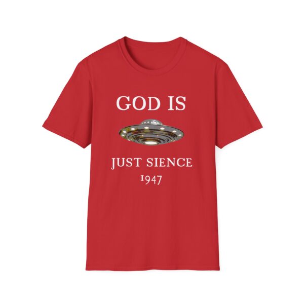 God is just Science 1947 - Unisex Softstyle T-Shirt - Image 73