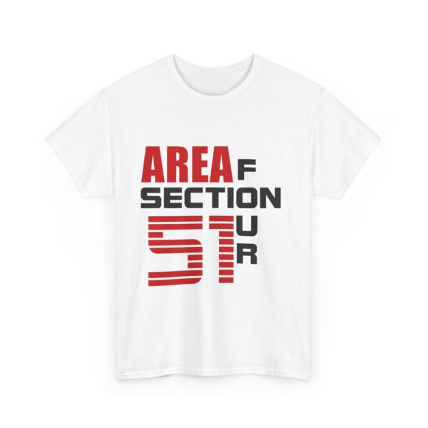 AREA 51 SECTION 4Unisex Heavy Cotton Tee - Image 11