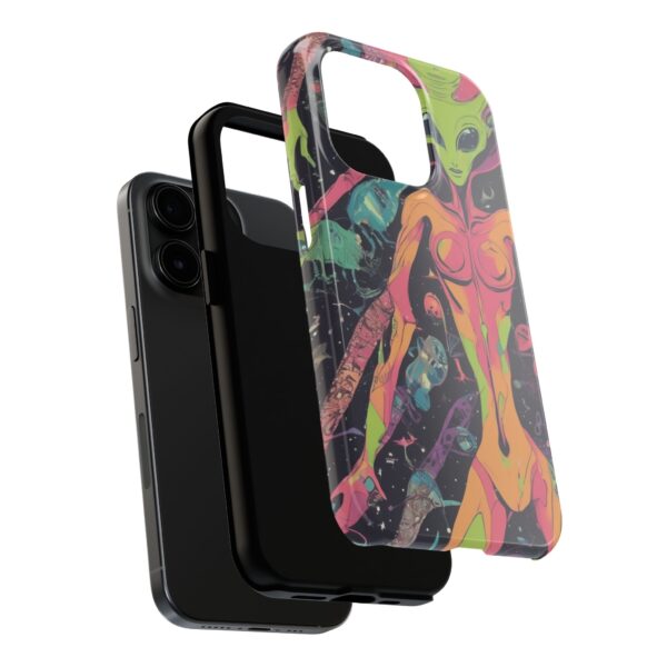 Tough Phone Cases I Want To Believe Alien UPA UFO Greys Roswell Sexy female Alien - Image 71