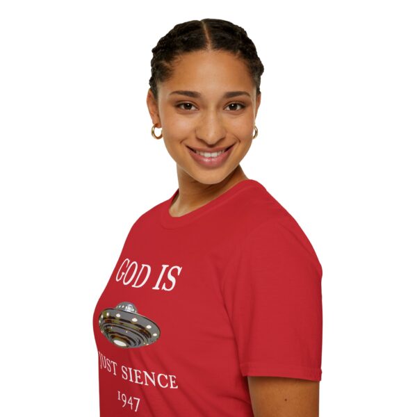 God is just Science 1947 - Unisex Softstyle T-Shirt - Image 78