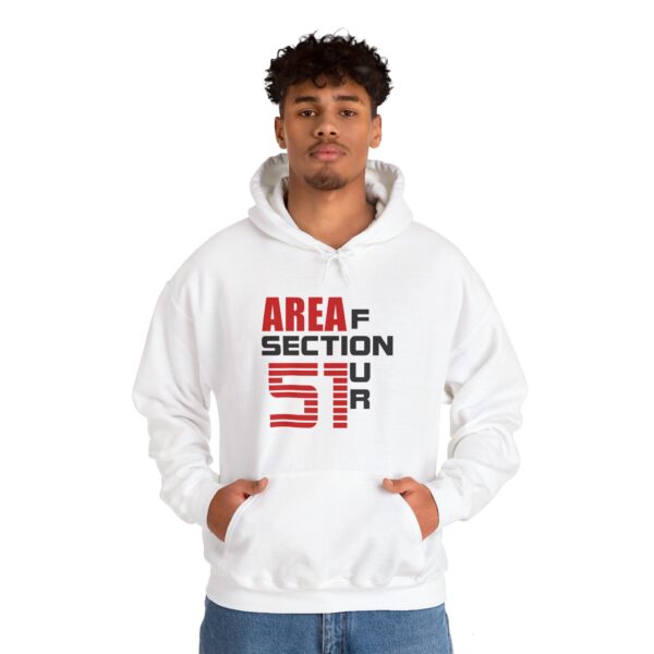 AREA 51 SECTION 4 Unisex Heavy Blend™ Hooded Sweatshirt - Image 15