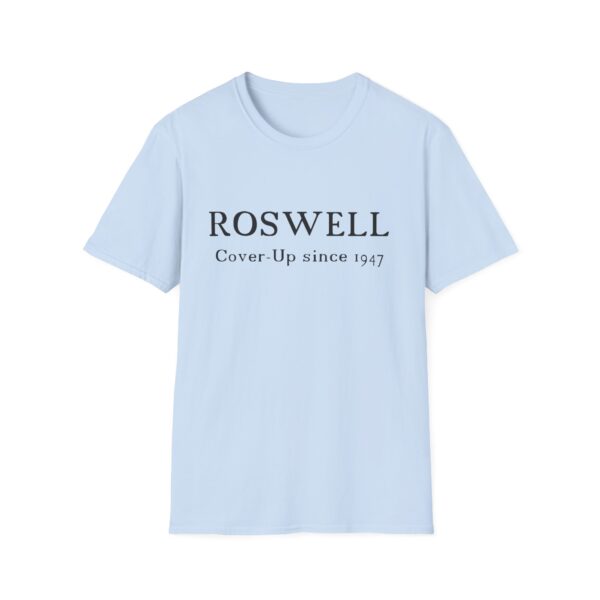 Roswell - Cover up since 1947 - Unisex Softstyle T-Shirt - Image 49