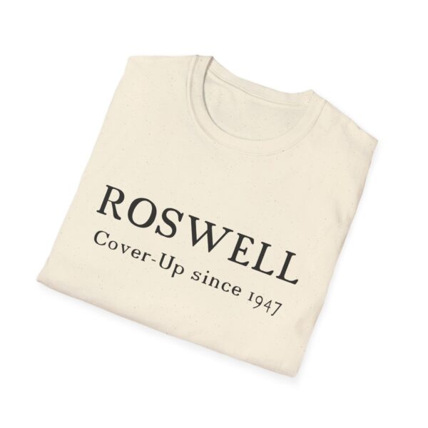 Roswell - Cover up since 1947 - Unisex Softstyle T-Shirt - Image 40