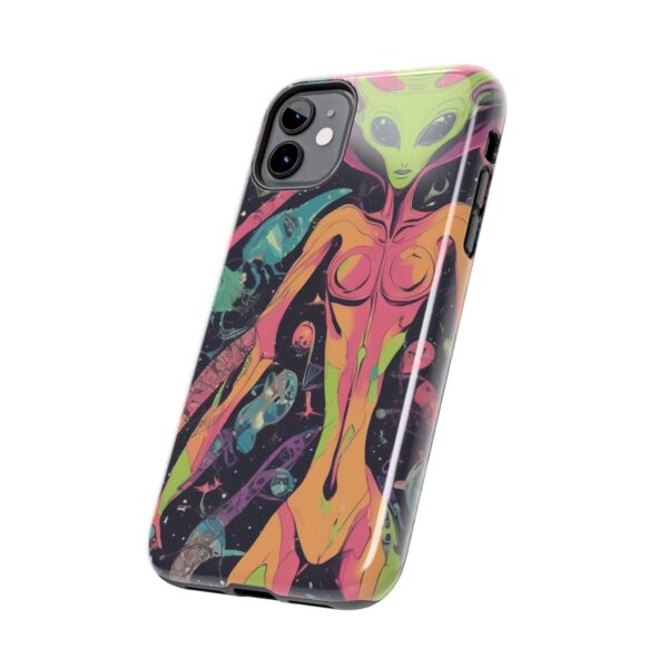 Tough Phone Cases I Want To Believe Alien UPA UFO Greys Roswell Sexy female Alien - Image 14