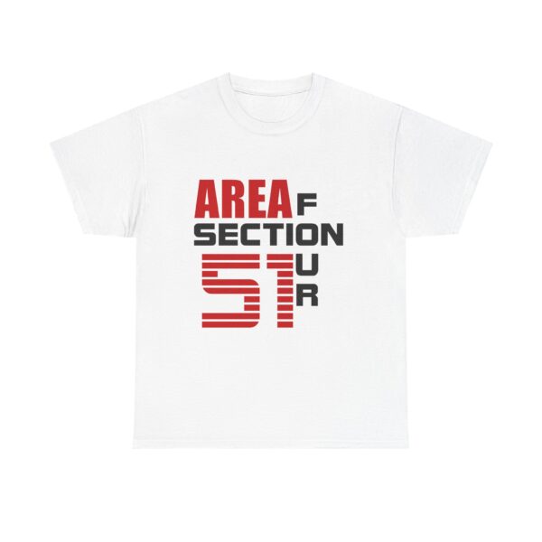 AREA 51 SECTION 4Unisex Heavy Cotton Tee - Image 9