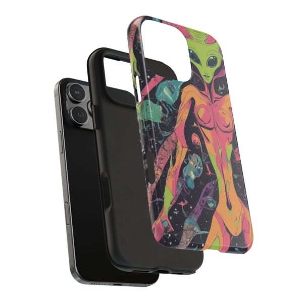 Tough Phone Cases I Want To Believe Alien UPA UFO Greys Roswell Sexy female Alien - Image 101