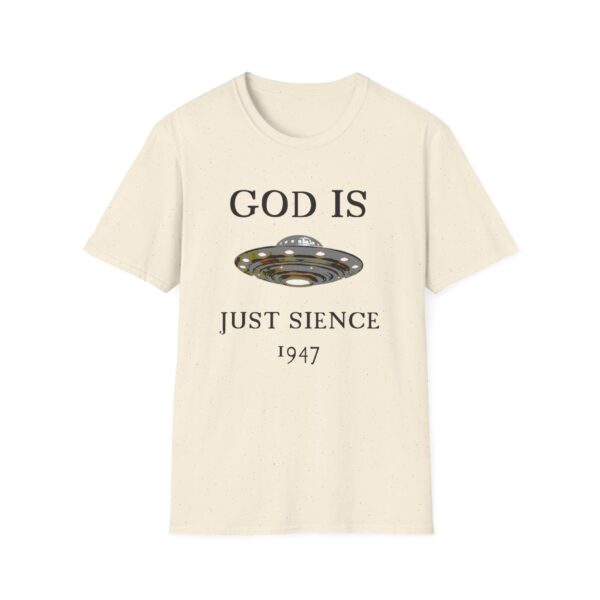 God is just Science 1947 - Unisex Softstyle T-Shirt - Image 31