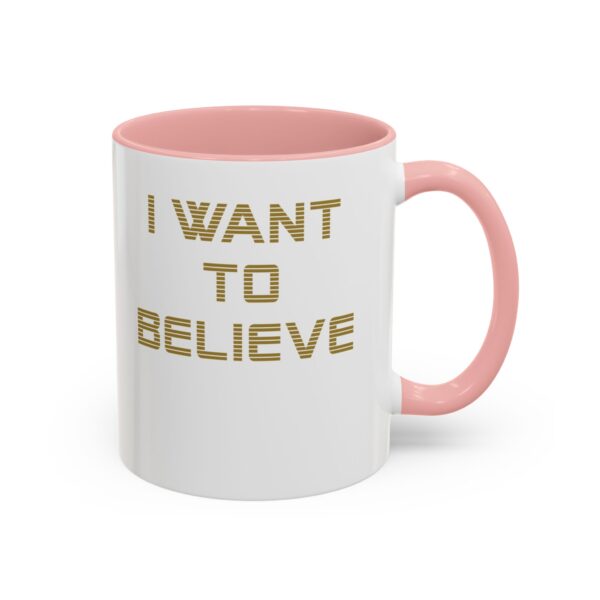 Element 115 - I WANT TO BELIEVE - Lazar UFO -Accent Coffee Mug (11, 15oz) - Image 10