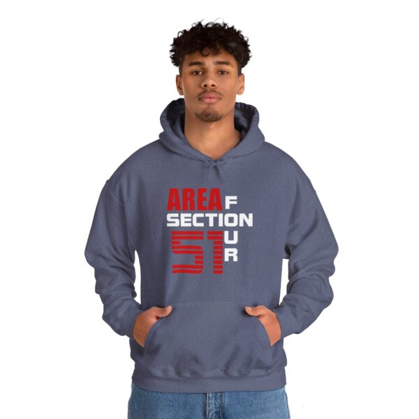 AREA 51 SECTION 4 Unisex Heavy Blend™ Hooded Sweatshirt - Image 95