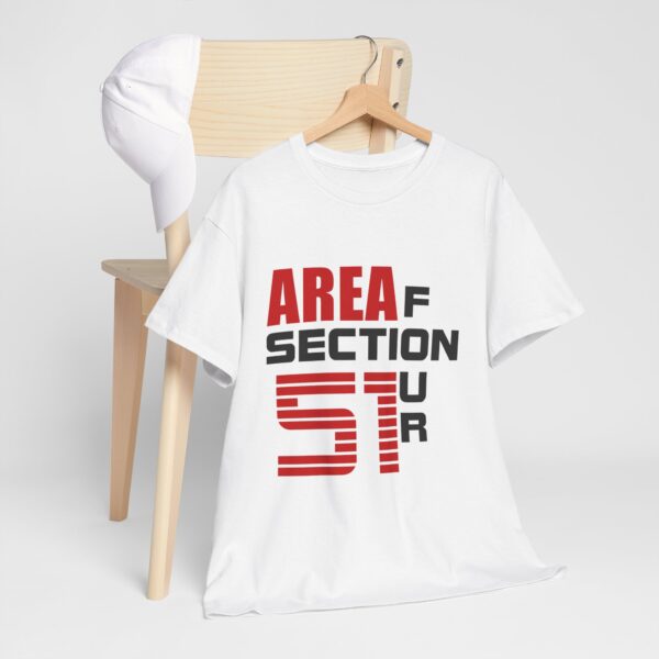 AREA 51 SECTION 4Unisex Heavy Cotton Tee - Image 14