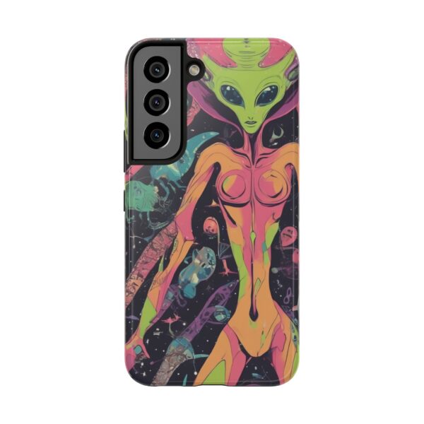 Tough Phone Cases I Want To Believe Alien UPA UFO Greys Roswell Sexy female Alien - Image 88