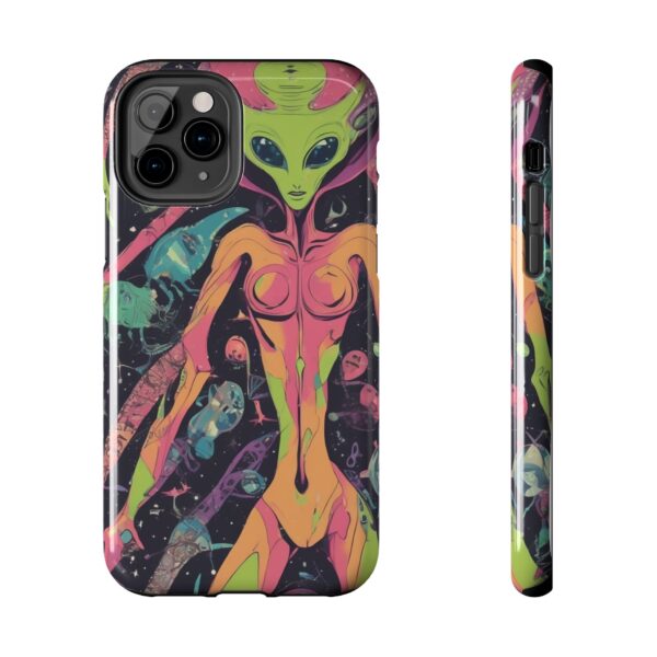 Tough Phone Cases I Want To Believe Alien UPA UFO Greys Roswell Sexy female Alien - Image 16