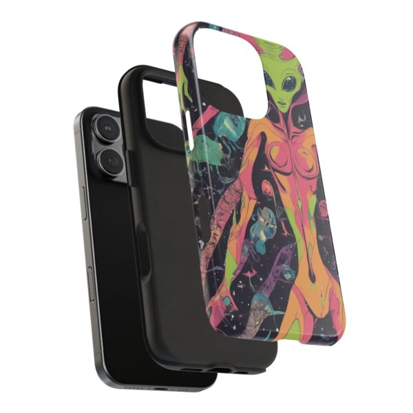 Tough Phone Cases I Want To Believe Alien UPA UFO Greys Roswell Sexy female Alien - Image 98