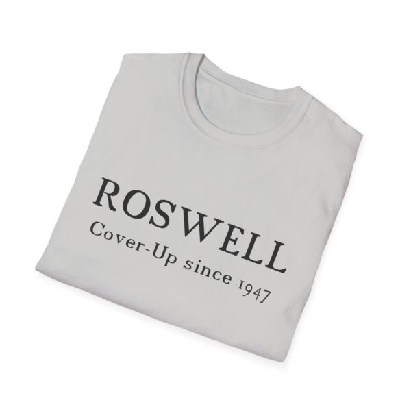 Roswell - Cover up since 1947 - Unisex Softstyle T-Shirt - Image 28