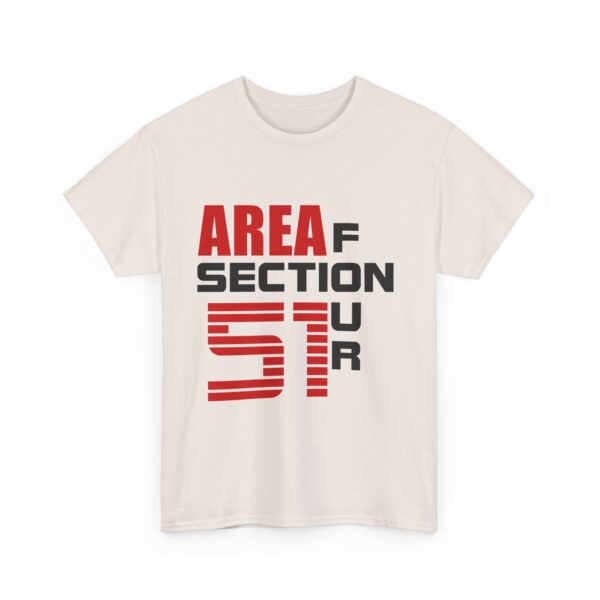 AREA 51 SECTION 4Unisex Heavy Cotton Tee - Image 35