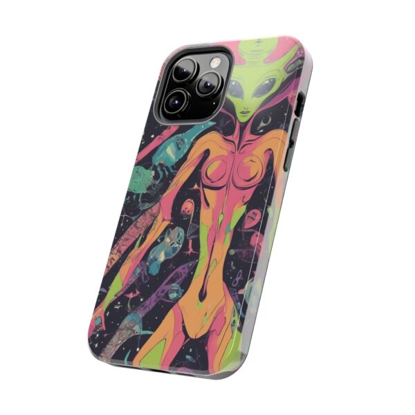 Tough Phone Cases I Want To Believe Alien UPA UFO Greys Roswell Sexy female Alien - Image 54