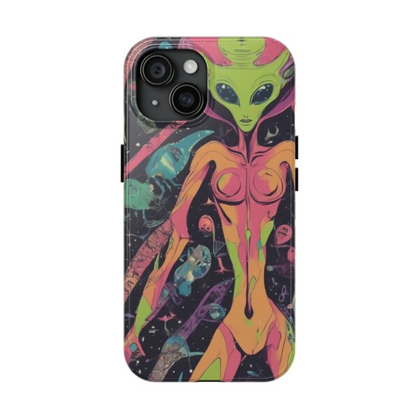 Tough Phone Cases I Want To Believe Alien UPA UFO Greys Roswell Sexy female Alien - Image 64