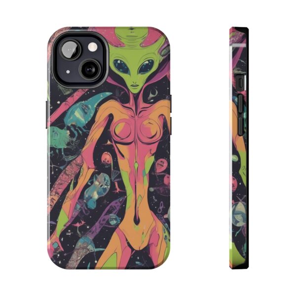 Tough Phone Cases I Want To Believe Alien UPA UFO Greys Roswell Sexy female Alien - Image 40