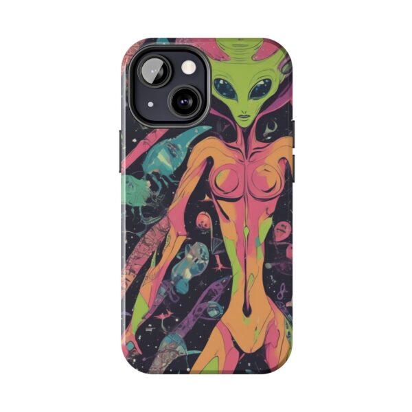 Tough Phone Cases I Want To Believe Alien UPA UFO Greys Roswell Sexy female Alien - Image 45