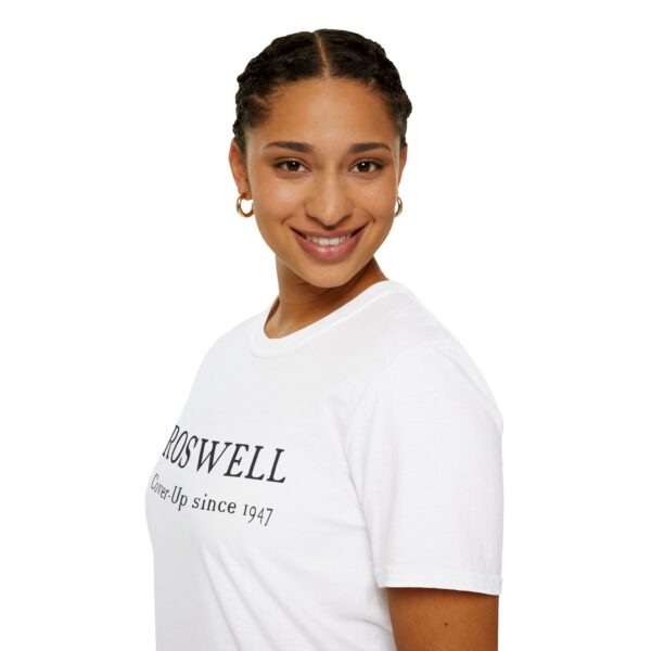 Roswell - Cover up since 1947 - Unisex Softstyle T-Shirt - Image 12