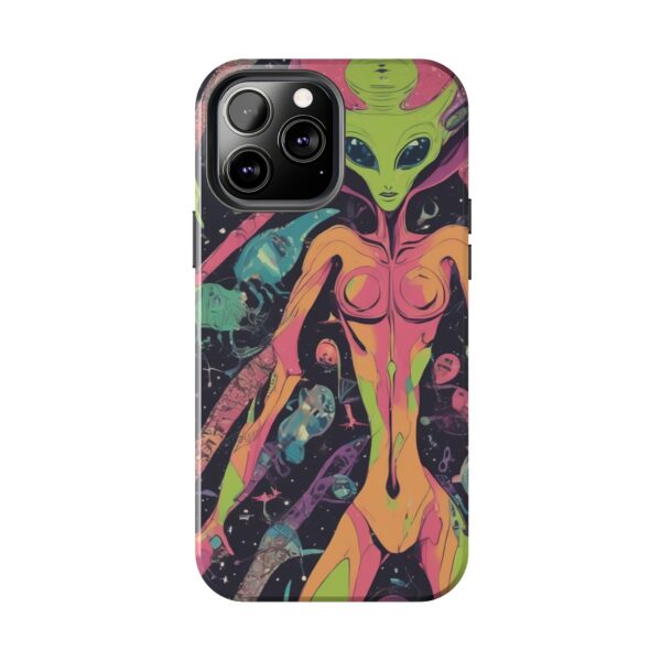 Tough Phone Cases I Want To Believe Alien UPA UFO Greys Roswell Sexy female Alien - Image 53