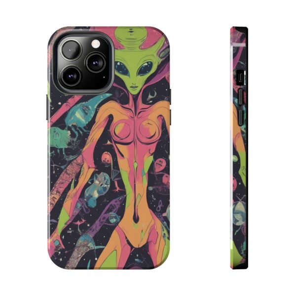 Tough Phone Cases I Want To Believe Alien UPA UFO Greys Roswell Sexy female Alien - Image 52