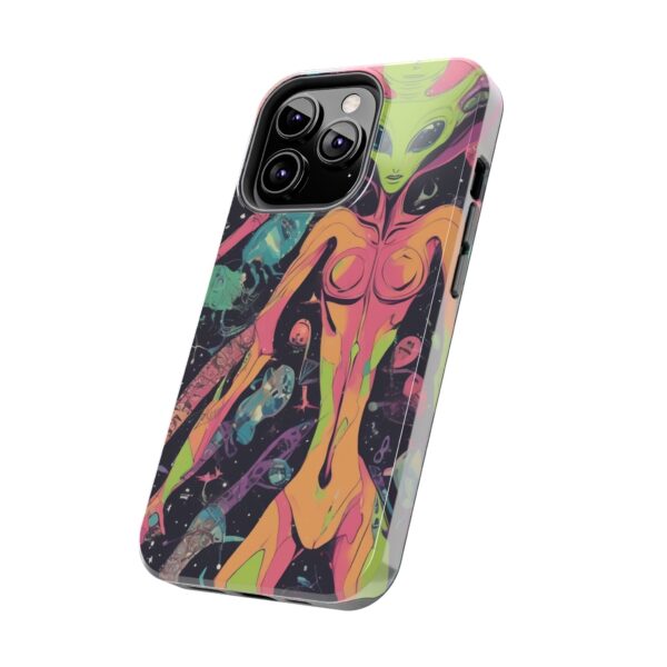 Tough Phone Cases I Want To Believe Alien UPA UFO Greys Roswell Sexy female Alien - Image 50