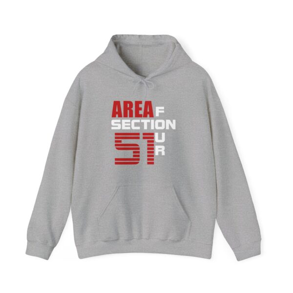 AREA 51 SECTION 4 Unisex Heavy Blend™ Hooded Sweatshirt - Image 2