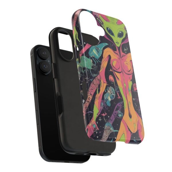 Tough Phone Cases I Want To Believe Alien UPA UFO Greys Roswell Sexy female Alien - Image 104