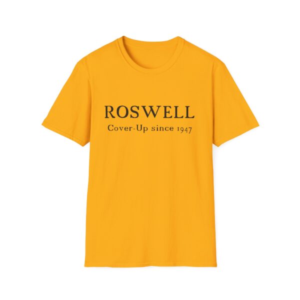 Roswell - Cover up since 1947 - Unisex Softstyle T-Shirt - Image 31