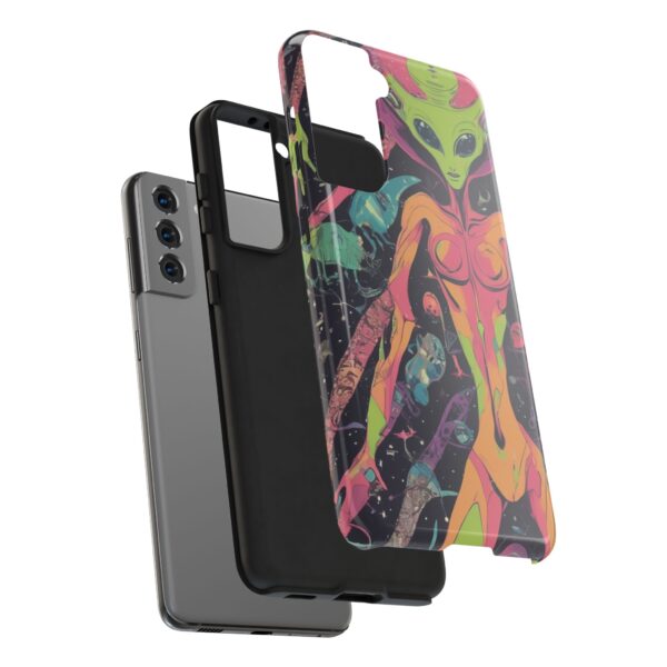 Tough Phone Cases I Want To Believe Alien UPA UFO Greys Roswell Sexy female Alien - Image 95