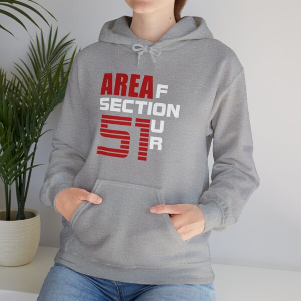 AREA 51 SECTION 4 Unisex Heavy Blend™ Hooded Sweatshirt - Image 6