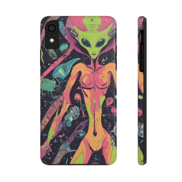 Tough Phone Cases I Want To Believe Alien UPA UFO Greys Roswell Sexy female Alien - Image 6