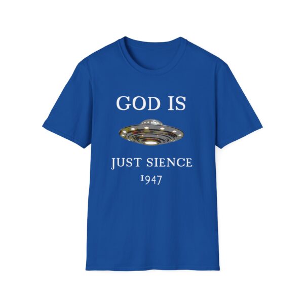 God is just Science 1947 - Unisex Softstyle T-Shirt - Image 61