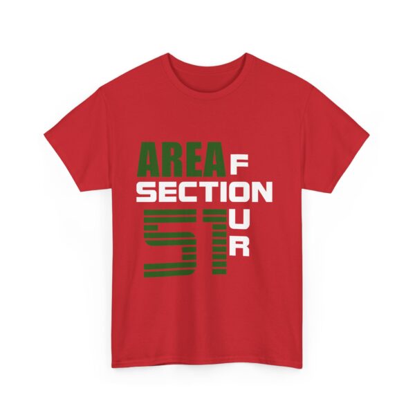 AREA 51 SECTION 4Unisex Heavy Cotton Tee - Image 99