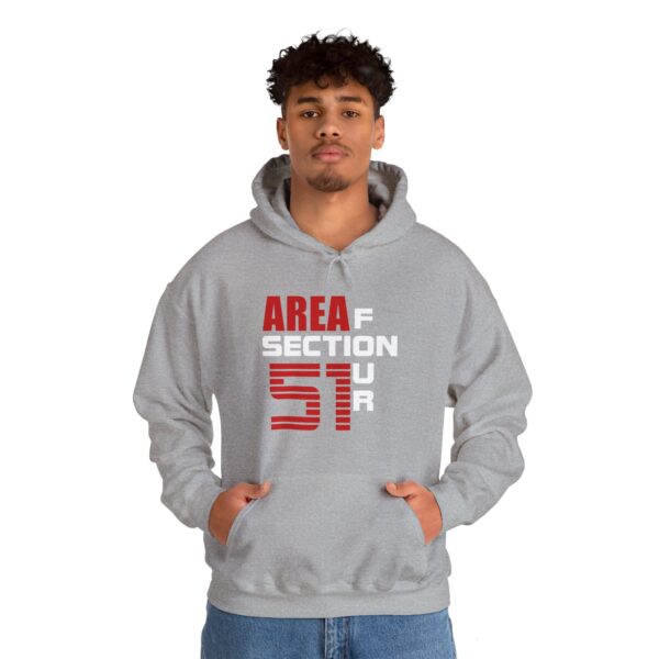 AREA 51 SECTION 4 Unisex Heavy Blend™ Hooded Sweatshirt