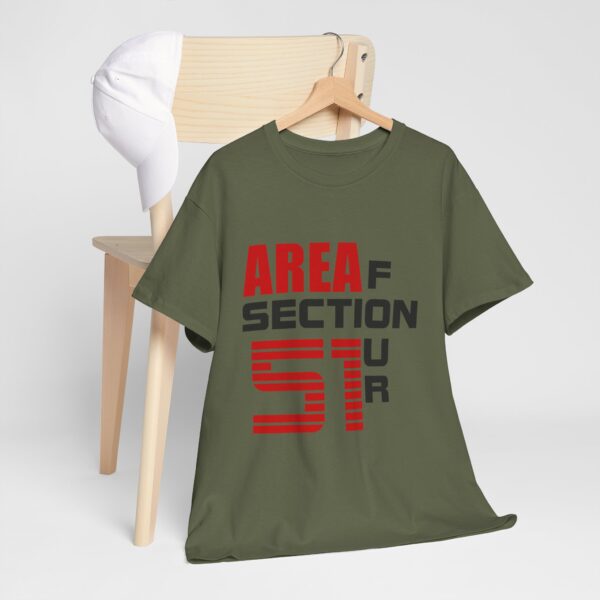 AREA 51 SECTION 4Unisex Heavy Cotton Tee - Image 64