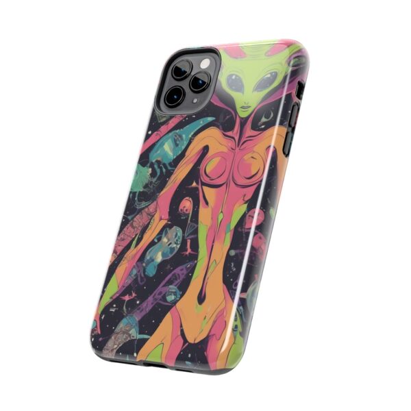 Tough Phone Cases I Want To Believe Alien UPA UFO Greys Roswell Sexy female Alien - Image 22