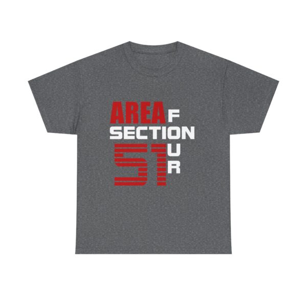 AREA 51 SECTION 4Unisex Heavy Cotton Tee - Image 65