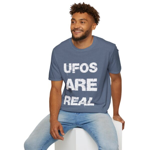 UFOs ARE REAL -Unisex Softstyle T-Shirt - Image 5