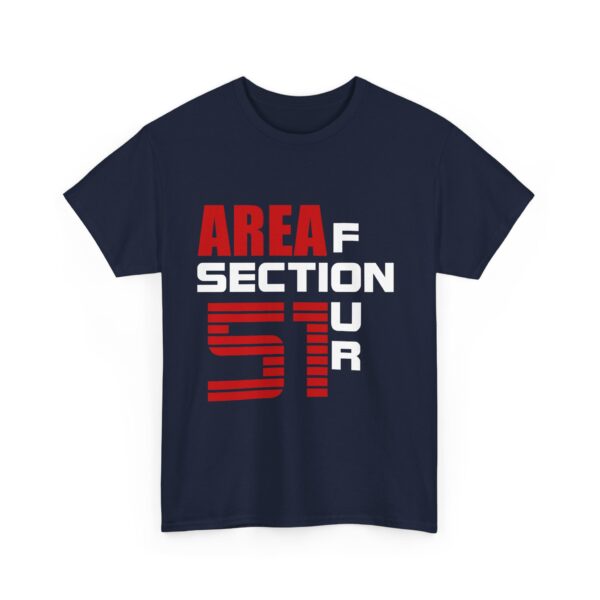 AREA 51 SECTION 4Unisex Heavy Cotton Tee - Image 91