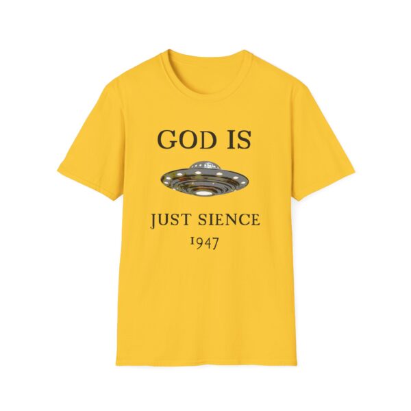 God is just Science 1947 - Unisex Softstyle T-Shirt - Image 43