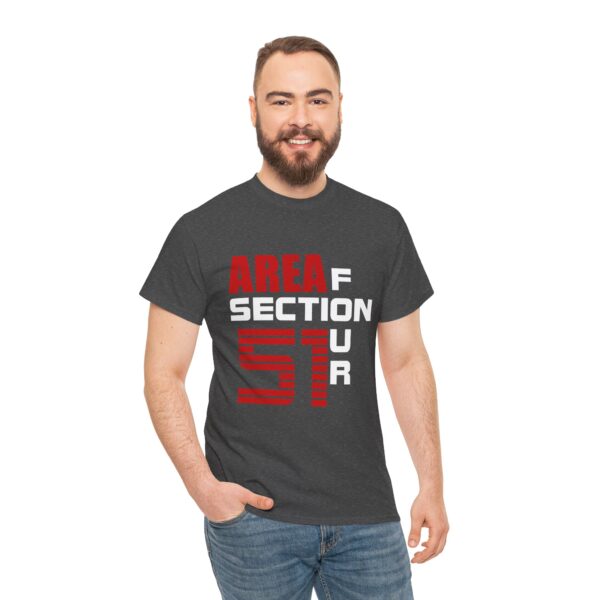 AREA 51 SECTION 4Unisex Heavy Cotton Tee - Image 79